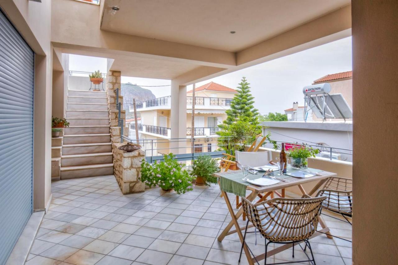 Monemvasia Modern Flat With Partial View Экстерьер фото