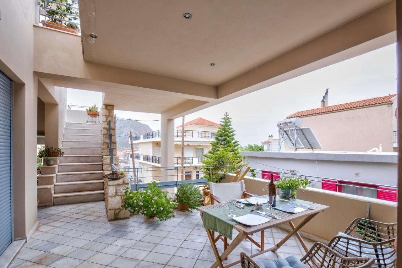 Monemvasia Modern Flat With Partial View Экстерьер фото