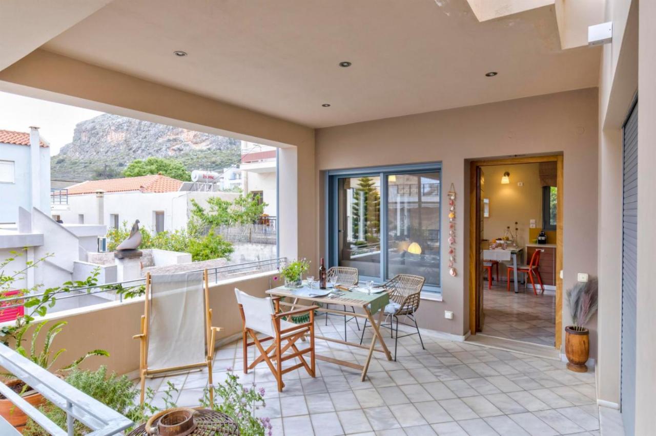 Monemvasia Modern Flat With Partial View Экстерьер фото